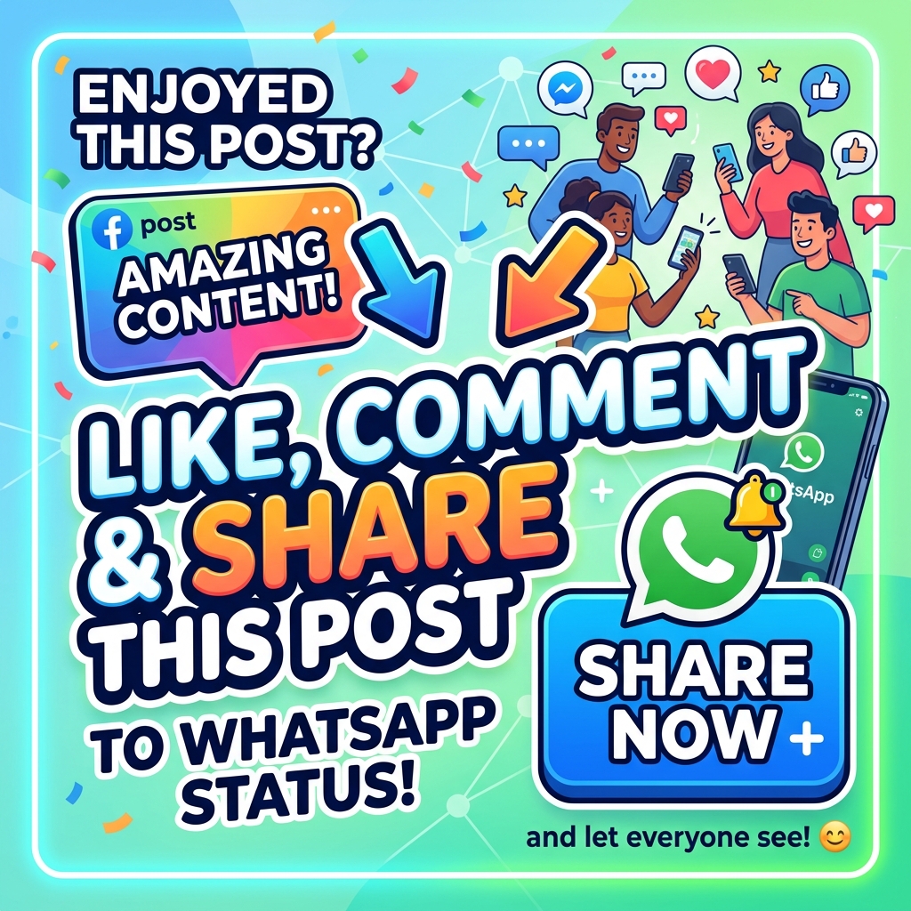 like, comment and share facebook post