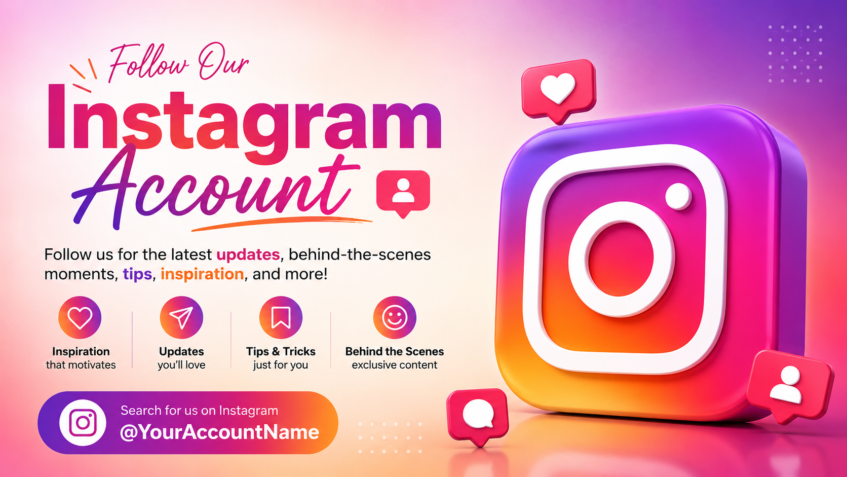 follow instagram account